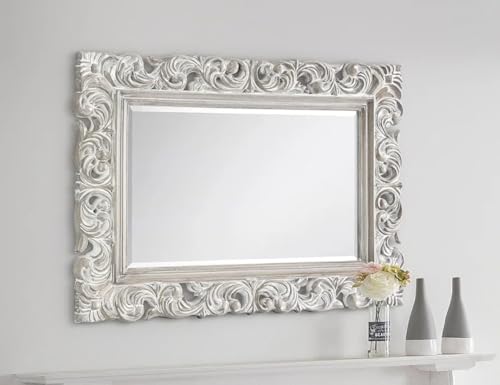 Wood Mirrore Frame Hand Carving Without Mirror Frame only