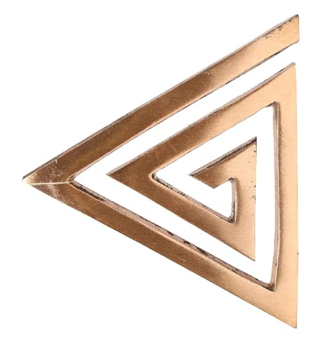 Vastu Correction Triangle in Pure Copper for Positive Energy by TENABLE Nautical MART