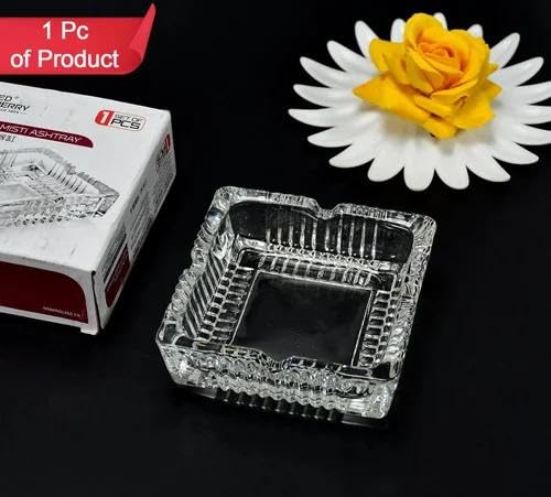 WORLD'S CRYSTAL ASHTRAY, offering a sleek and durable design for both smokers and décor enthusiasts.