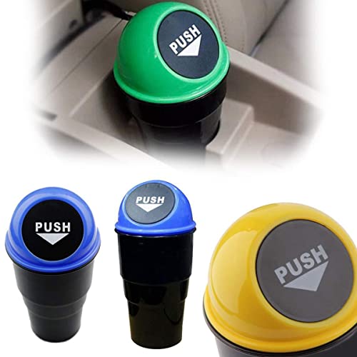 PRESTIGEUM Car Dustbin/Mini Car Trash Bin/Car Ashtray