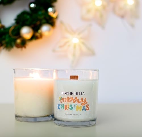 Bodhichitta Christmas Festive Bliss Candle| Elevate Your Holidays with Aromatic Joy (Wax Weight 150gm)