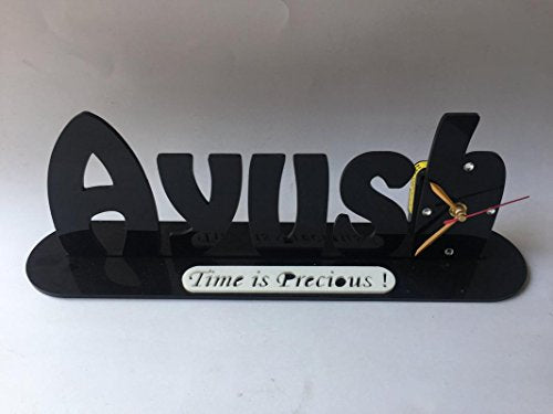 Name Clock for table