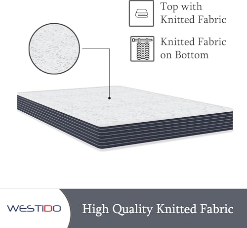 WESTIDO RehabRest Multiple Memory Foam | High Resilience (HR) Foam Knitted Fabric Single Size Orthopedic Mattress Ortho6inch42x78