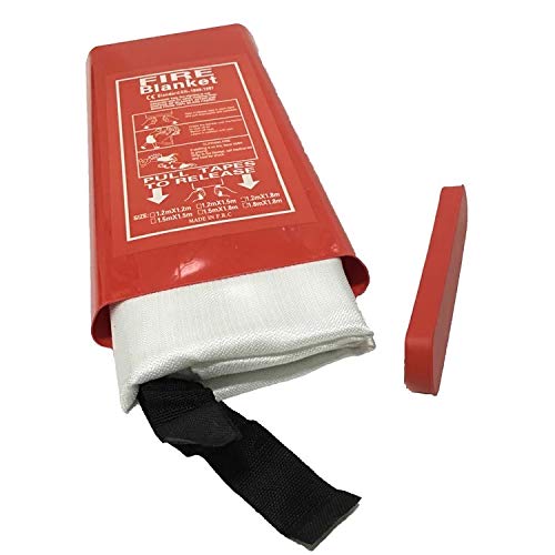 WYATT Fire Blanket Hard Box for Home/Office/Car/Emergency (Size: 1.0m x 2.0m)