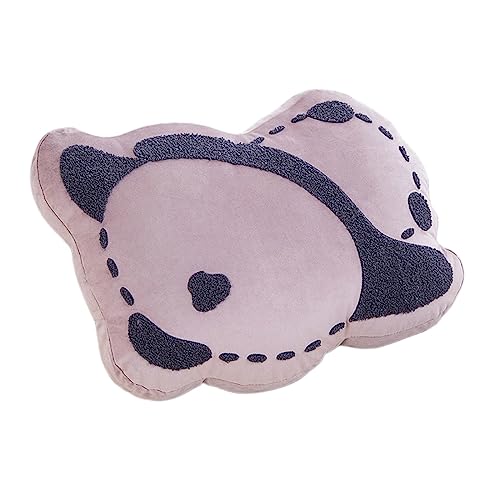 CALANDIS® Panda Plush Pillow Soft Gifts Cute Plush Toy for Adults Gaming Bedroom Purple | 1Pcs Panda Throw Pillow Case