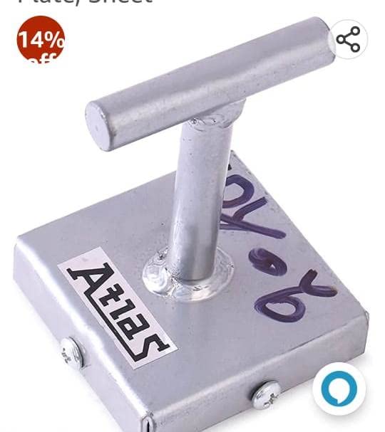 Atlas Lifting Magnet Press (9 X6 Inch)