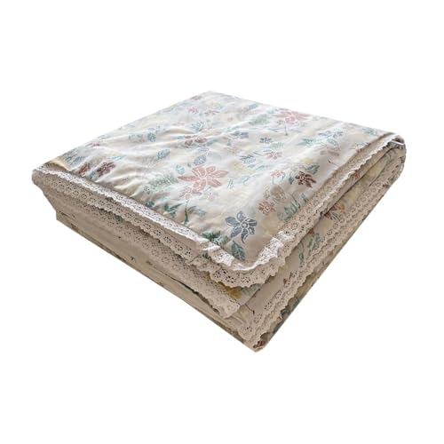 THE STYLE SUTRA® Summer Cooling Quilt Gift Versatile Cotton Quilt for Farmhouse Adult Style C