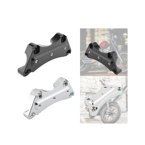 CALANDIS™ Handlebar Riser Top Clamp Cover Motorbike Accessories for Cover Repair Black | Risers | Handlebars, Grips Levers | Motorcycle Parts