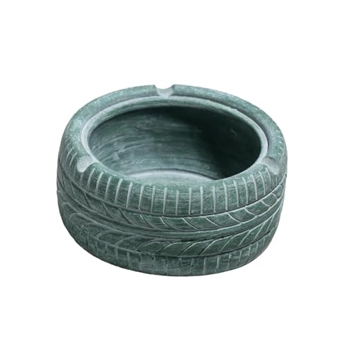 Tire Shape Ashtray Resin Decoration Ashtray for Living Room Home Accessories Green|Home & Garden|1 Tire Shape Ashtray