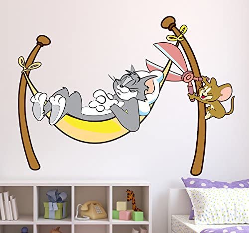 WALLSTICKY Tom and Jerry Sticker