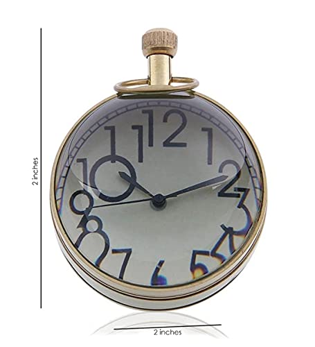 Vintage collection Brass Table Clock 033