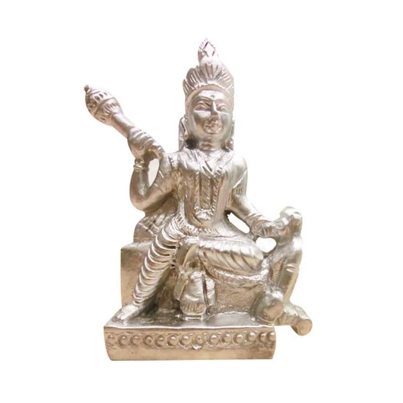 Astro Devam Original Parad Bagalamukhi Murti - Showpiece Set for Gift/Pooja/Diwali Puja Energised for Home Temple, Puja and Office Prosperity and Wealth AAA Quality Lab Certified 400gm