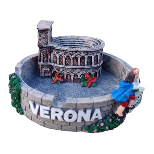 LR DECOR BAZAAR Roman Colosseum Decor Ashtray Art Crafts Sculpture for Home Desktop Tabletop