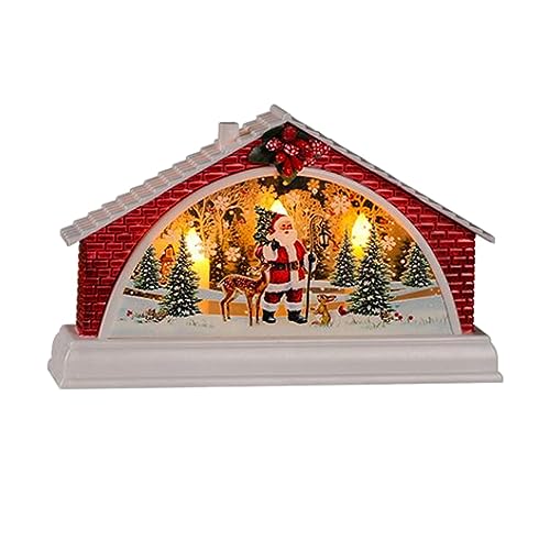 UJEAVETTE® Christmas Candle Tea Light Home Decoration for Xmas Santa Claus