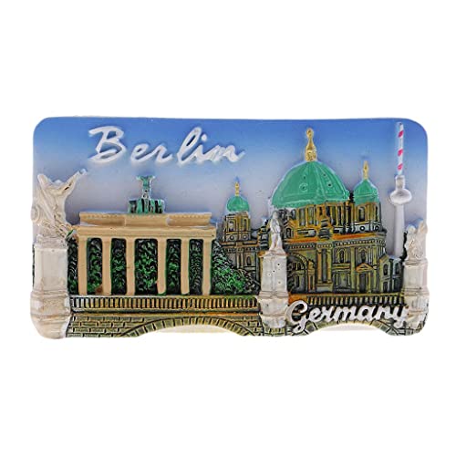 CALANDIS® Tourist Travel Soenir Fridge Stickers Refrigerator Magnet Berlin | 1 fridge Magnet