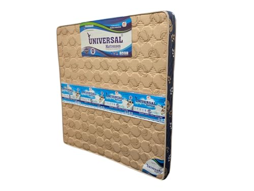 Universal Mattresses Gracefit Bonnel Spring Mattress for Full Support for Back Support Ultimate Comfort and Support Covered with Kniiting Fabric (84X30X10)