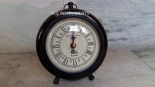 Decor Instruments Table Clock 5 inch Roman Number