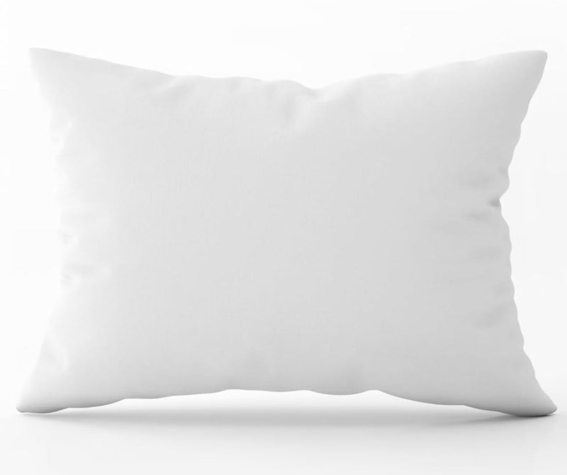 The Byke Home Comfort Eco Pillow 17 x 27 Pack of 4 | Premium Conjugate Fiber Filling, Soft Cotton Blend - Ideal for Hotels & Hospitals - Washable White Pillow