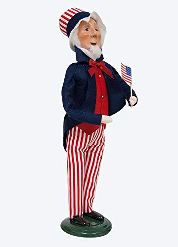 Byers' Choice Uncle Sam Caroler Figurine