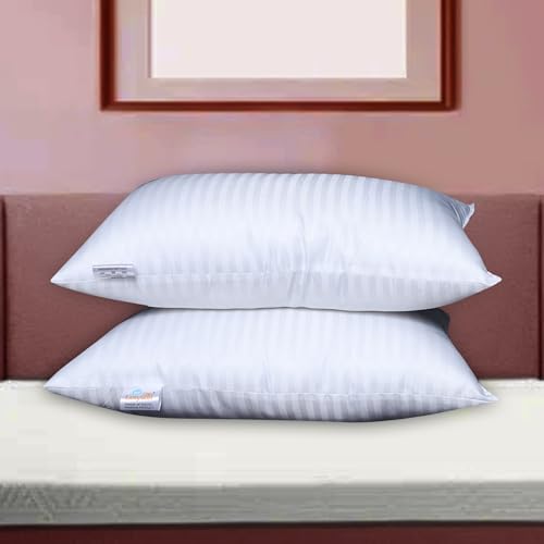 Eesysoft Bedding Bed Pillows for Sleeping Size 16x24 (White), 2 Pcs Cooling Hotel Quality, for Back, Stomach, or Side Sleepers (Pack of 2)