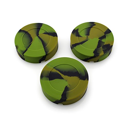 Fashion My Day Creative Environmental Camoue Silicone Ashtray Green Camo