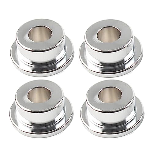 ATORSE 4Pcs Handlebar Riser Bushings Replaces Compatible with Harlay Sportster 1973-2017 Sliver | 4Motorcycle Handlebar Riser Bushings