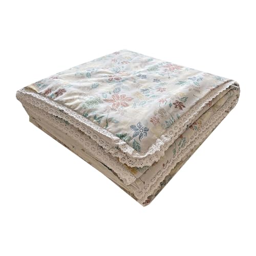 THE STYLE SUTRA® Summer Cooling Quilt Gift Versatile Cotton Quilt for Farmhouse Adult Style C