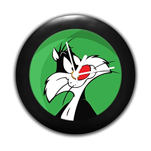 MCSID RAZZ- Looney Tunes Sylvester Design Table Clock: Officially Licensed by Turner Entertainment Co, USA (India)