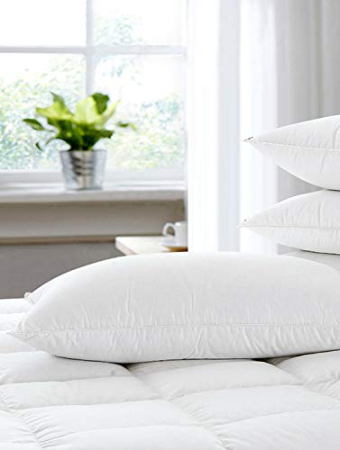 Story@Home Luxurious 2 Piece Microfibre Pillow Set - 16"x24", White