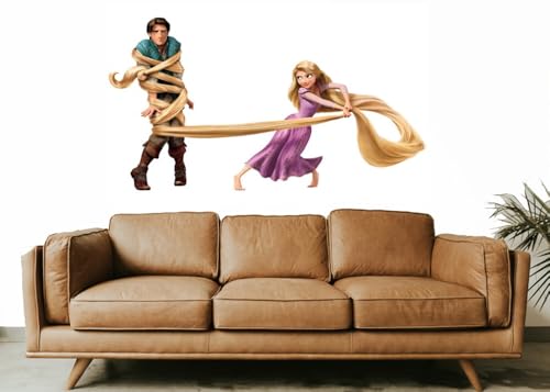 JVERF - Rapunzel| Wall Stickers for Kids