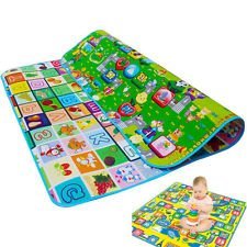 Glive's Kids & Baby Playing Crawl Floor Mat Water Resistant Large Soft and Sturdy Full Size Play Crawl Mat