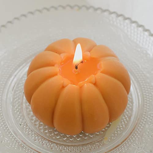 ATORSE® Pumpkin Candle Creative Aromatherapy Scented Candle Party Supplies Orange