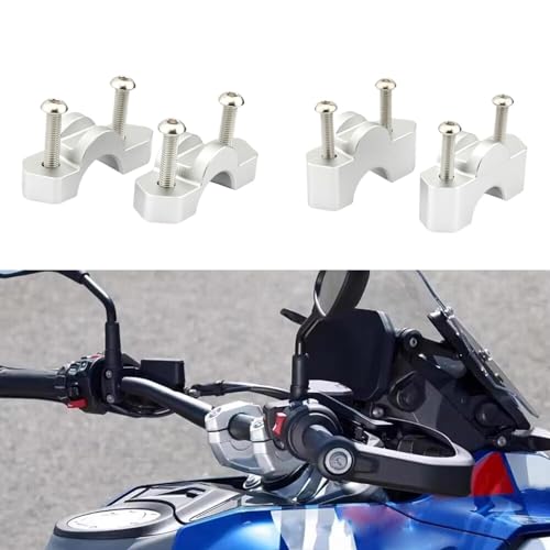 LOOM TREE® Motorcycle Handlebar Riser Bolts Accessory For R1300Gs Easy Install Increase Height 15Mm | Parts & Accessories | Motorcycle Parts | Handlebars, Grips & Levers | Risers