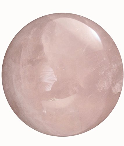 Astroghar Natural Rose Quartz Crystal Sphere 100 Grams 40 mm Rose Quartz Ball