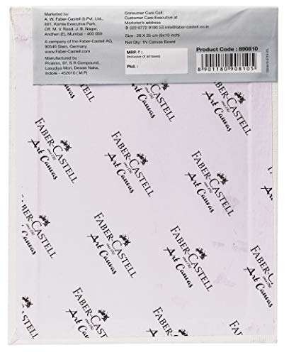 Faber-Castell Art Canvas Board - 20 cm x 25 cm