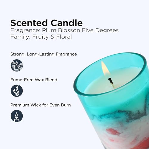 Urbane Home Scented Candles | Fragrance Candles | Candles for Wedding | Candles for Bedroom | Birthday Candles | Valentines Day Gifts Candles | DY-230706B | Green & Black