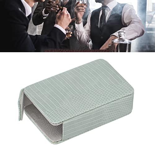 Cigarettes Box Case, Cigarettes Box Holder Durable for Daily (Green)