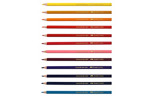 Faber-Castell Triangular Colour Pencils - Pack of 1 (Assorted)