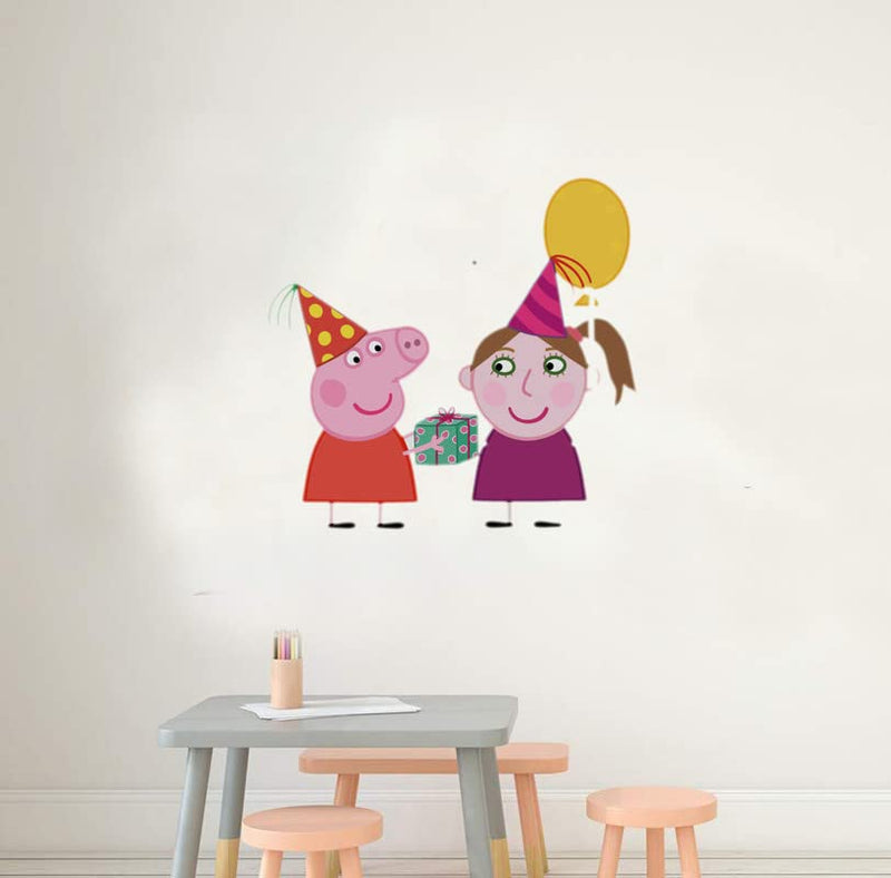 Decoretive katrun and bairtsday Wall Sticker