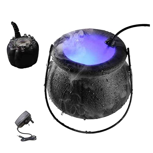 CALANDIS® Water Fountain Fog Mister 12 Led Mist Maker Fogger for Aquarium Yard Sink