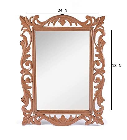 WOOD HUT MART Wall Mirror Frame