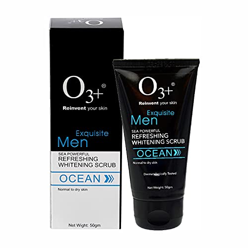 O3+ Men Sea Powerful Refreshing Whitening Scrub (50 g)