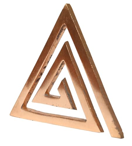 Vastu Correction Triangle in Pure Copper for Positive Energy by TENABLE Nautical MART