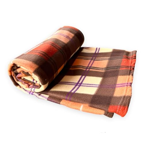 PWI Light Weight Single Bed Supersoft Ac Blanket/Kambal/Ac dohar/Quilt(150 x 228 cm or 60" x 90", Brown)