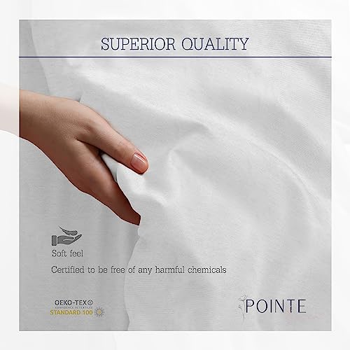 Pointehaven Flannel Deep Pocket Sheet Set with Oversized Flat Sheet, King, Penguin