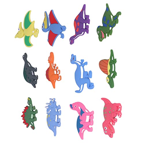 Ubersweet® Refrigerator Magnets, Vivid 3D Patterns 12 PCS DIY Making Animal Refrigerator Magnets for Toys for Kitchen for Magnetic Objects