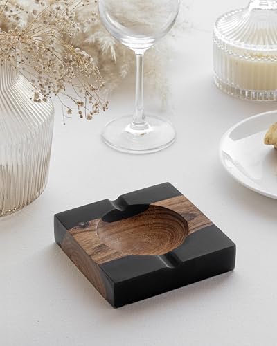 SILKEN Desert Trail Wood-Resin Ash Tray
