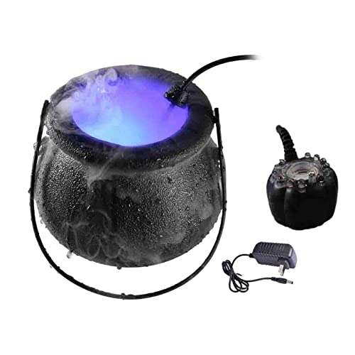 ATORSE® Mist Maker Fogger Fog Mister 12 Led Lights Party Aquarium Water Fountain