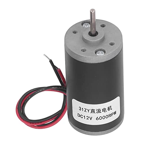 Ubersweet® Permanent Magnet Motor, Stably Running Low Noise Electric Motor Aluminum Reversible for Light (6000RPM)