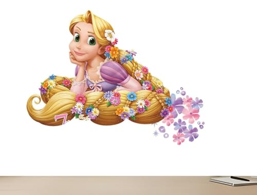 JVERF - Rapunzel| Wall Stickers for Kids